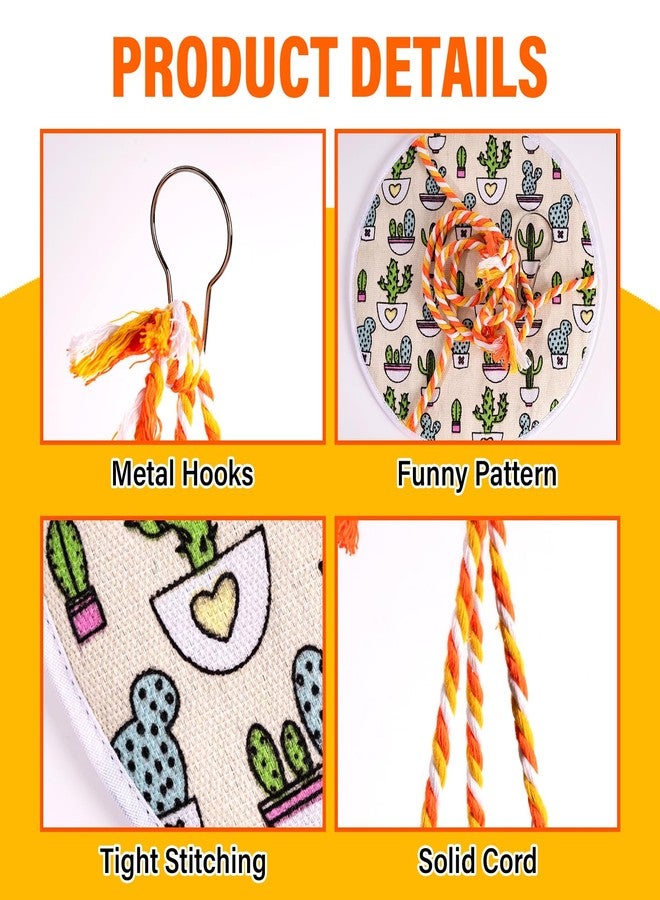 أرجوحة Swirge Lizard Swing Hammock، مقاس 15.7 × 9.8 بوصة، أرجوحة تسلق معلقة للزواحف، مناسبة للتنين الملتحي، والسحلية، والوزغة، والثعبان (نبات الصبار الأخضر) - Image 3